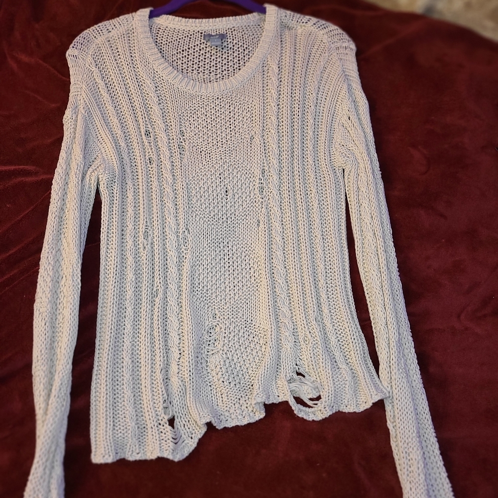 Aerie sweatshirt with ripped detail